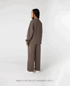 300 GSM 'Vintage Taupe' Longsleeve(300 Gsm Vintage Taupe Longsleeve) -Cozy Wear World 300GSMLONGSLEEVE5 b8571c3e 2d74 424e 8cc8 90a08febd0f1