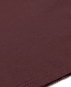 300 GSM 'Burgundy' T-Shirt(300 Gsm Burgundy T Shirt) -Cozy Wear World 300GSMTSHIRTBURGUNDY6