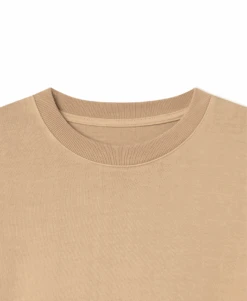 300 GSM 'Tan' T-Shirt(300 Gsm Tan T Shirt) -Cozy Wear World 300GSMTSHIRTTAN3