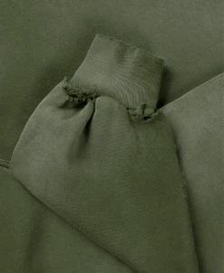 450 GSM 'Faded Olive' Distressed Hoodie(450 Gsm Faded Olive Hoodie) 12 450 GSM 'Faded Olive' Distressed Hoodie(450 Gsm Faded Olive Hoodie) -Cozy Wear World 450DISTRESSOLIVE4