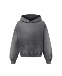 450 GSM 'Faded Gray' Hoodie(450 Gsm Faded Gray Hoodie)