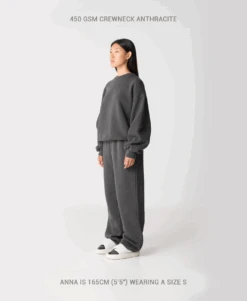 450 GSM 'Ecru' Crewneck(450 Gsm Ecru Crewneck) 15 450 GSM 'Ecru' Crewneck(450 Gsm Ecru Crewneck) -Cozy Wear World 450GSMCREWNECK2