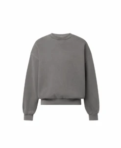 450 GSM 'Mud Gray' Crewneck(450 Gsm Mud Gray Crewneck)