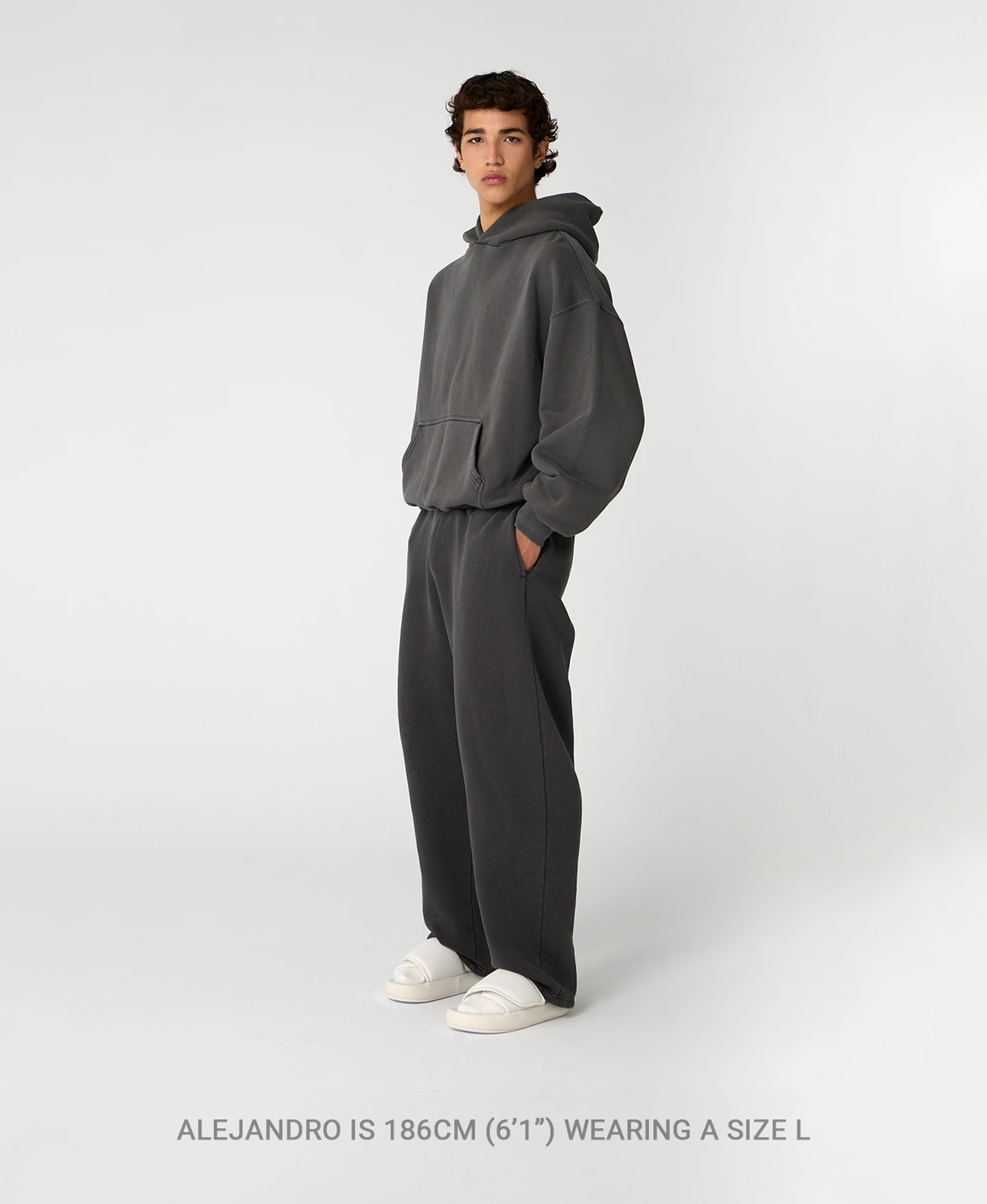 450 GSM 'Faded Navy' Hoodie(450 Gsm Faded Navy Hoodie) 8 450 GSM 'Faded Navy' Hoodie(450 Gsm Faded Navy Hoodie) - Image 7