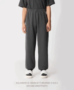 450 GSM 'Neutral Gray' Sweatpants(450 Gsm Neutral Gray Sweatpants) -Cozy Wear World 450GSMSWEATPANTS1 bb330701 0fee 46b6 be6e 2dcf62e8b084