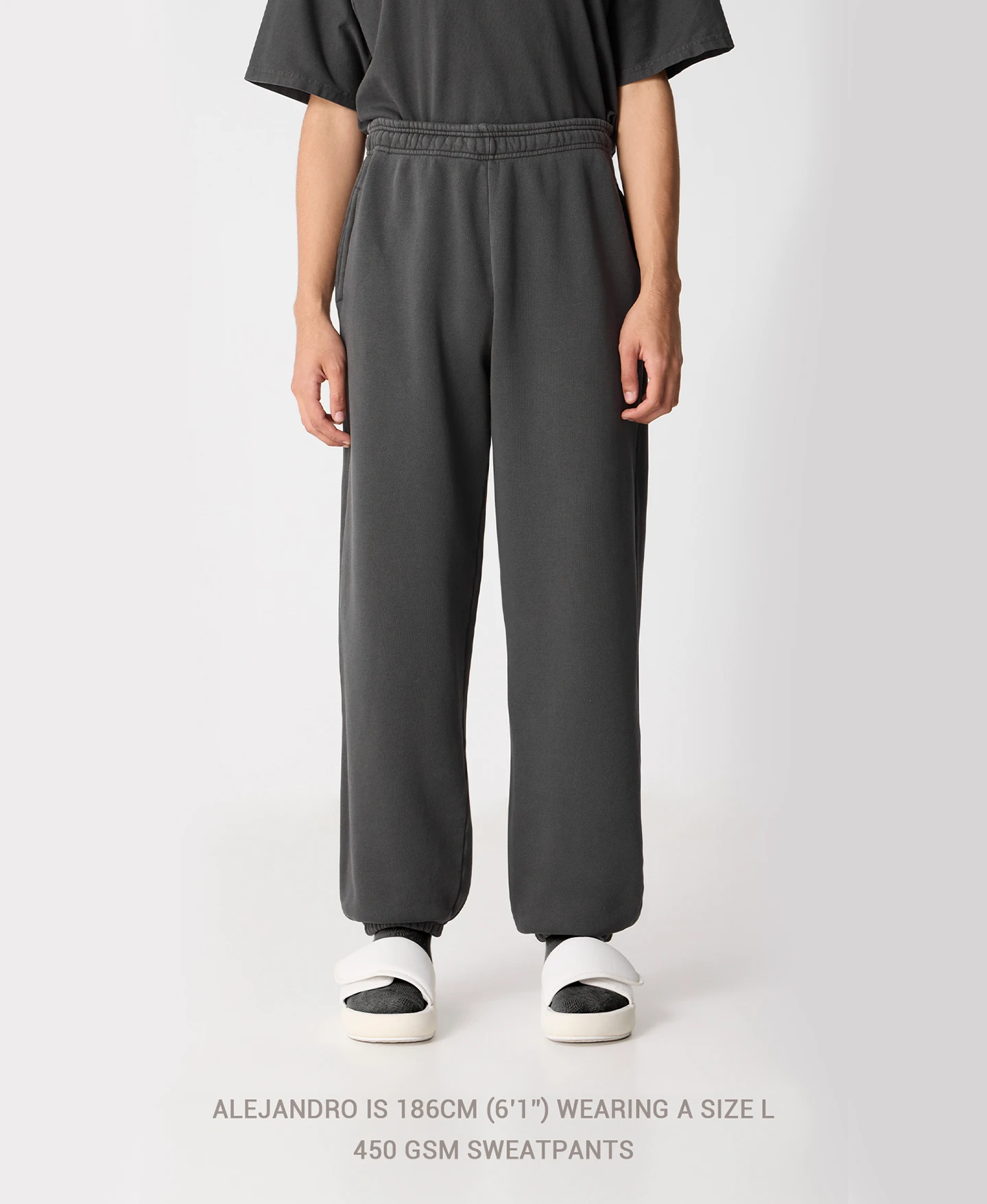 450 GSM 'Vintage Black' Sweatpants(450 Gsm Vintage Black Sweatpants) 7 450 GSM 'Vintage Black' Sweatpants(450 Gsm Vintage Black Sweatpants) - Image 5