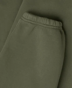 450 GSM 'Olive' Sweatpants(450 Gsm Olive Sweatpants) -Cozy Wear World 450GSMSWEATPANTSOLIVE4