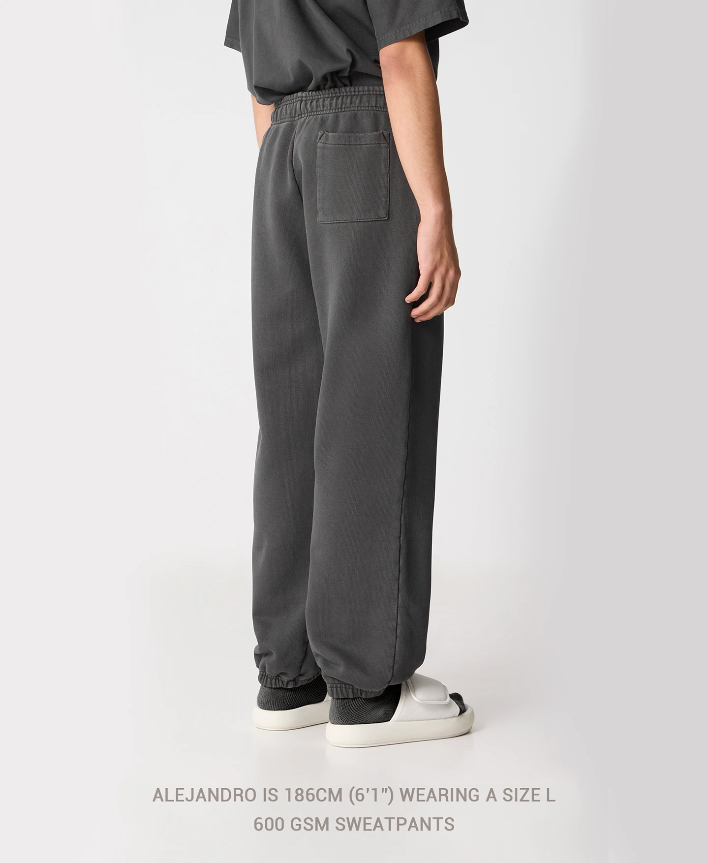 600 GSM 'Vintage Black' Sweatpants(600 Gsm Vintage Black Sweatpants 1) 6 600 GSM 'Vintage Black' Sweatpants(600 Gsm Vintage Black Sweatpants 1) - Image 4