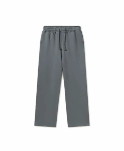 450 GSM 'Iron Gray' Straight-leg Pants(450 Gsm Iron Gray Straight Leg Pants)
