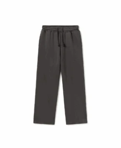 450 GSM 'Anthracite' Straight-leg Pants(450 Gsm Anthracite Straight Leg Pants)