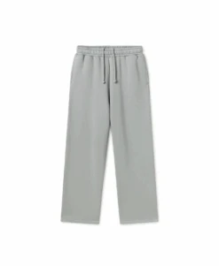 450 GSM 'Neutral Gray' Straight-leg Pants(450 Gsm Neutral Gray Straight Leg Pants)