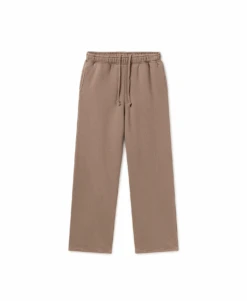 450 GSM 'Vintage Taupe' Straight-leg Pants(450 Gsm Vintage Taupe Straight Leg Pants)