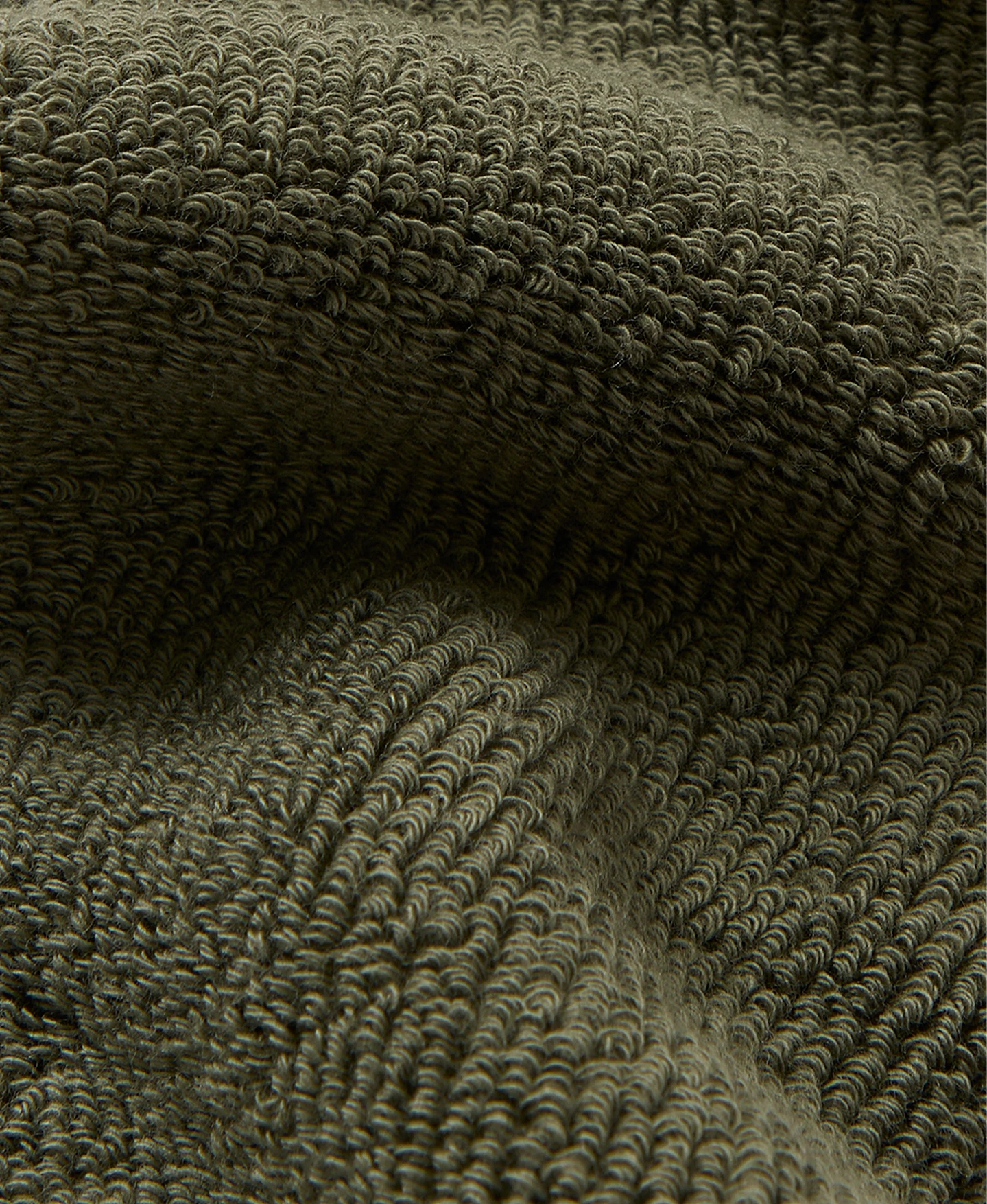 Boucle 'Olive' Socks(Boucle Army Olive Socks) 5 Boucle 'Olive' Socks(Boucle Army Olive Socks) - Image 4