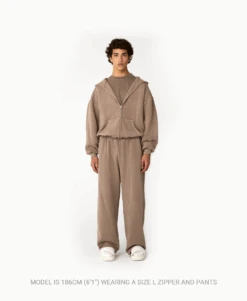 450 GSM ‘Olive’ Zipper(450 Gsm Olive Zipper) -Cozy Wear World ARNAUZIPPER1