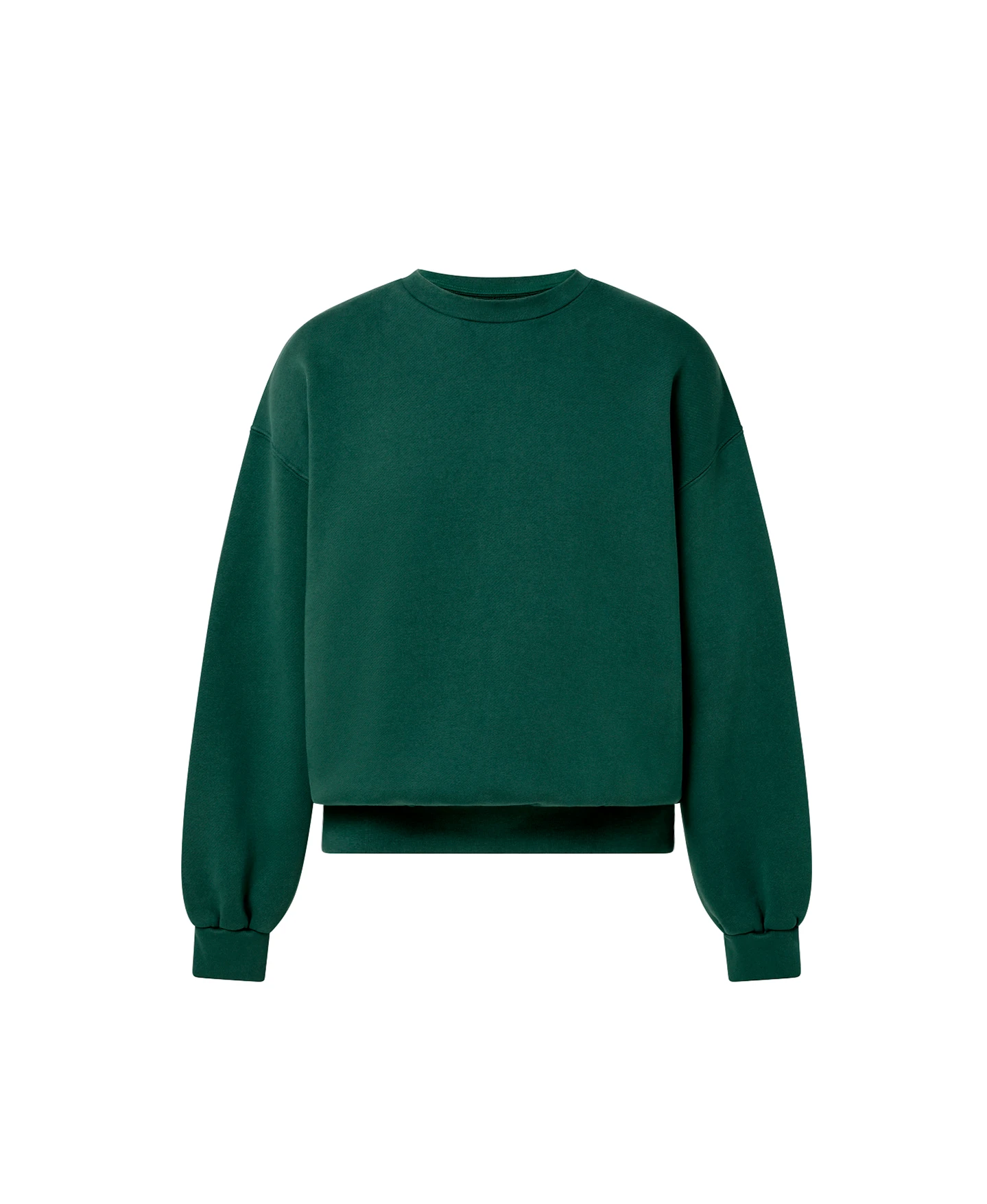 450 GSM 'British Racing Green' Crewneck(450 Gsm Britishracinggreen Crewneck)