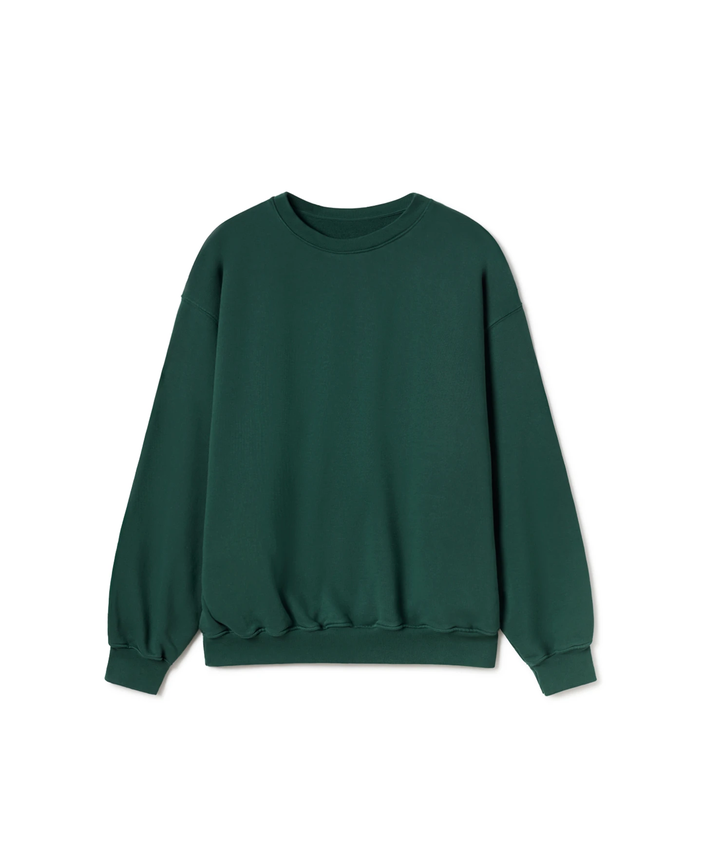 600 GSM 'British Racing Green' Crewneck(600 Gsm British Racing Green Crewneck)