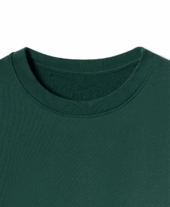 600 GSM 'British Racing Green' Crewneck(600 Gsm British Racing Green Crewneck) -Cozy Wear World BRITISHRACINGGREENCREWNECK600 3