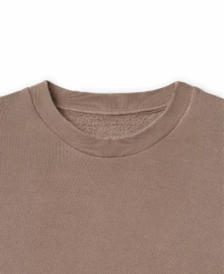 450 GSM 'Vintage Taupe' Crewneck(450 Gsm Vintage Taupe Crewneck) 13 450 GSM 'Vintage Taupe' Crewneck(450 Gsm Vintage Taupe Crewneck) -Cozy Wear World C4502 3