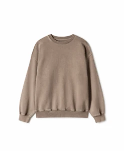 600 GSM 'Vintage Taupe' Crewneck(600 Gsm Vintage Taupe Crewneck)