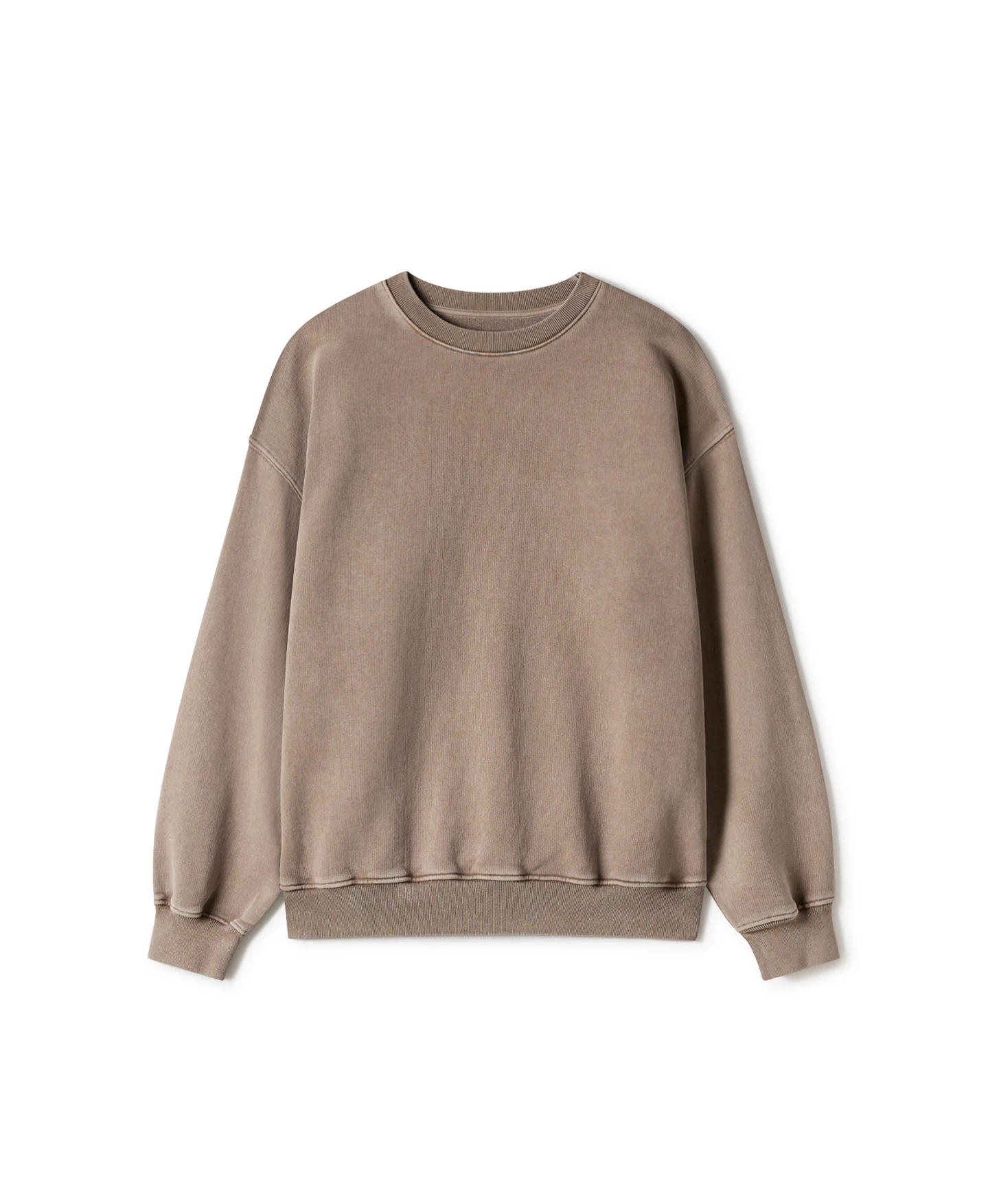 600 GSM 'Vintage Taupe' Crewneck(600 Gsm Vintage Taupe Crewneck) 3 600 GSM 'Vintage Taupe' Crewneck(600 Gsm Vintage Taupe Crewneck)