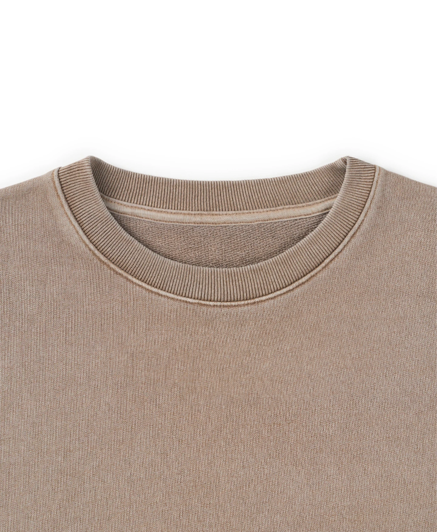 600 GSM 'Vintage Taupe' Crewneck(600 Gsm Vintage Taupe Crewneck) 5 600 GSM 'Vintage Taupe' Crewneck(600 Gsm Vintage Taupe Crewneck) - Image 3