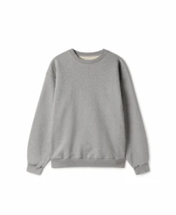 600 GSM 'Ash Gray' Crewneck(600 Gsm Ash Gray Crewneck)