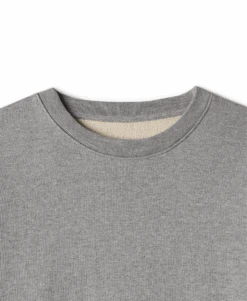600 GSM 'Ash Gray' Crewneck(600 Gsm Ash Gray Crewneck) -Cozy Wear World C60018 3