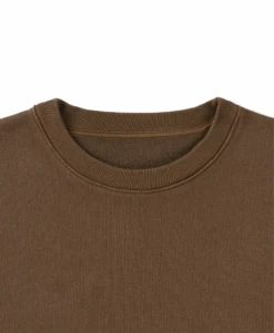 600 GSM 'Mocha Brown' Crewneck(600 Gsm Mocha Brown Crewneck) -Cozy Wear World C6001 3