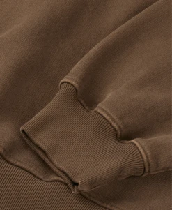 600 GSM 'Mocha Brown' Crewneck(600 Gsm Mocha Brown Crewneck) -Cozy Wear World C6001 4