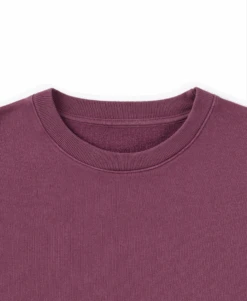 600 GSM 'Burgundy' Crewneck(600 Gsm Burgundy Crewneck) -Cozy Wear World C6006 3