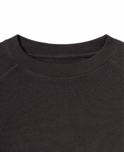 350 GSM 'Chocolate' Thermal Longsleeve(350 Gsm Chocolate Thermal Longsleeve) -Cozy Wear World CHOCOLATETHERMAL3503