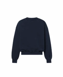 450 GSM 'Vintage Navy Blue' Crewneck(450 Gsm Vintage Navy Blue Crewneck)