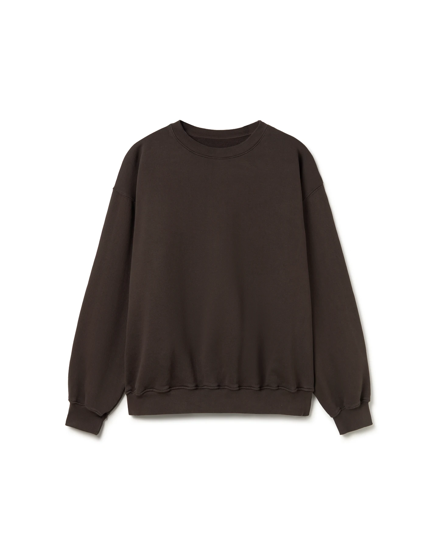 600 GSM 'Chocolate' Crewneck(600 Gsm Chocolate Crewneck)