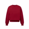 450 GSM 'Dark Red' Crewneck(450 Gsm Dark Red Crewneck) -Cozy Wear World DARKREDCREWNECK450 1