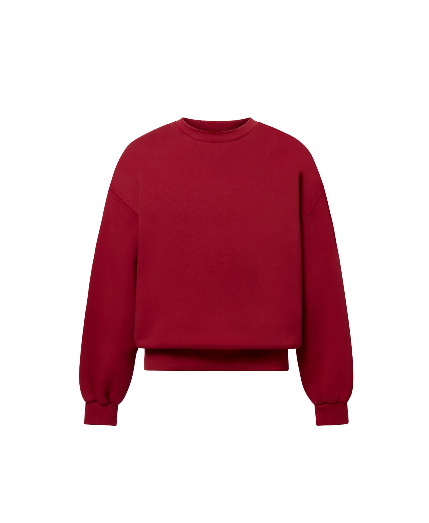 450 GSM 'Dark Red' Crewneck(450 Gsm Dark Red Crewneck)