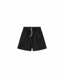 250 GSM 'Jet Black' Mesh Shorts(250 Gsm Jet Black Mesh Shorts)