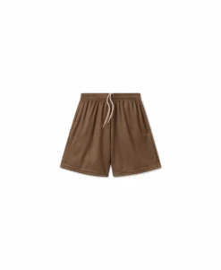 250 GSM 'Mocha Brown' Mesh Shorts(250 Gsm Mocha Brown Mesh Shorts)