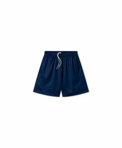 250 GSM 'Navy Blue' Mesh Shorts(250 Gsm Navy Blue Mesh Shorts)