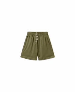 250 GSM 'Olive' Mesh Shorts(250 Gsm Olive Mesh Shorts)