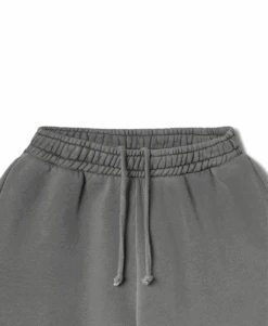 450 GSM 'Mud Gray' Straight-leg Pants(450 Gsm Mud Gray Straight Leg Pants) -Cozy Wear World MUDGRAYSTRAIGHT4504