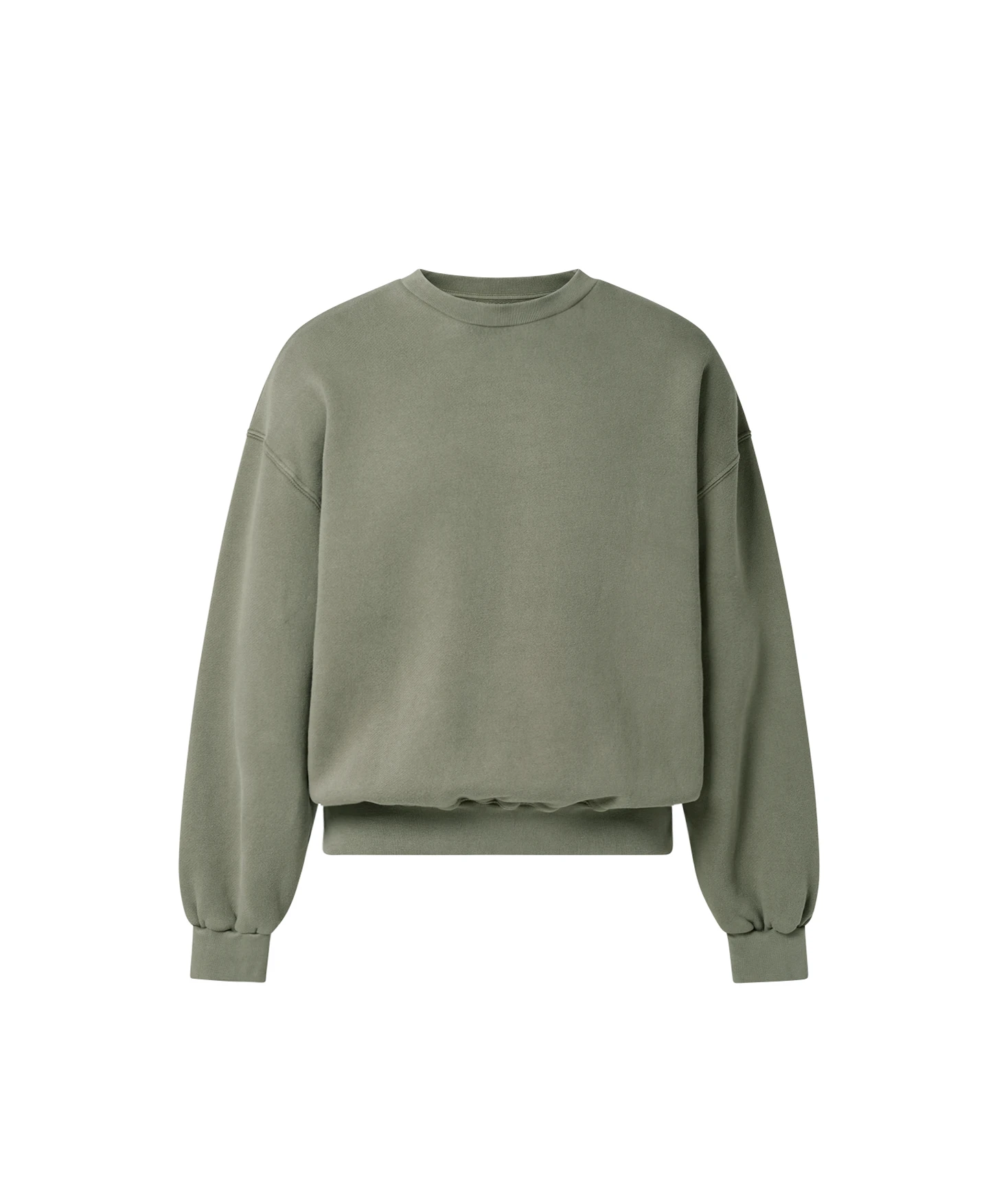 450 GSM 'Vintage Olive' Crewneck(450 Gsm Vintage Olive Crewneck) 3 450 GSM 'Vintage Olive' Crewneck(450 Gsm Vintage Olive Crewneck)