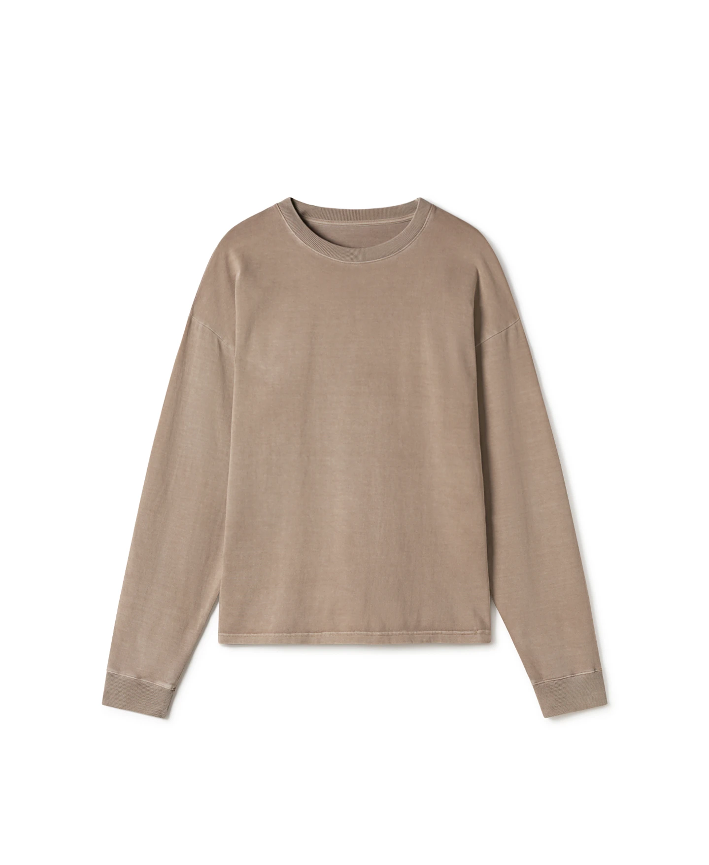300 GSM 'Vintage Taupe' Longsleeve(300 Gsm Vintage Taupe Longsleeve)