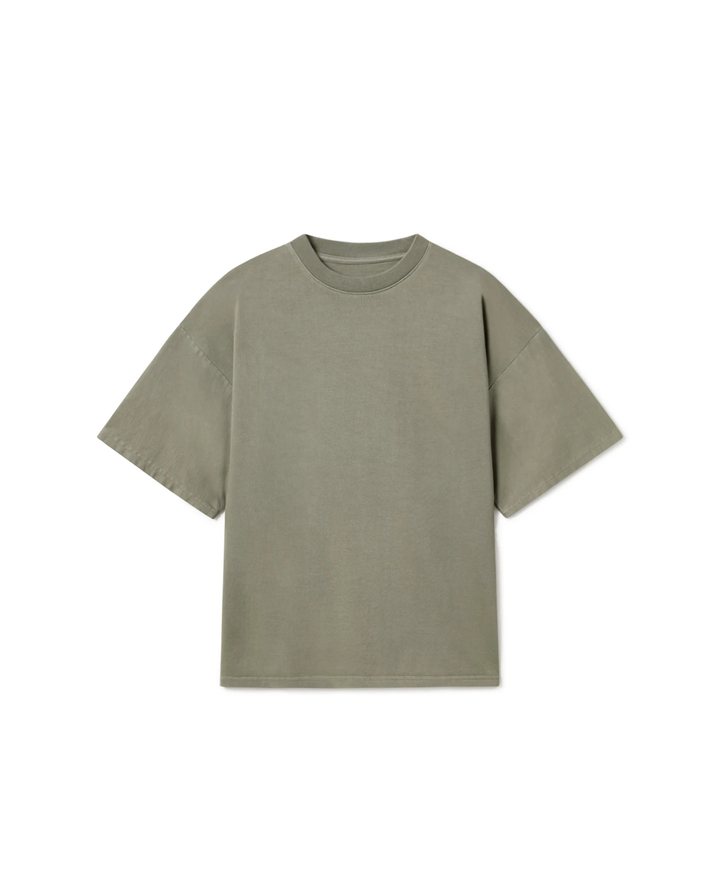 300 GSM 'Vintage Olive Green' T-Shirt(300 Gsm Vintage Olive Green T Shirt) 3 300 GSM 'Vintage Olive Green' T-Shirt(300 Gsm Vintage Olive Green T Shirt)