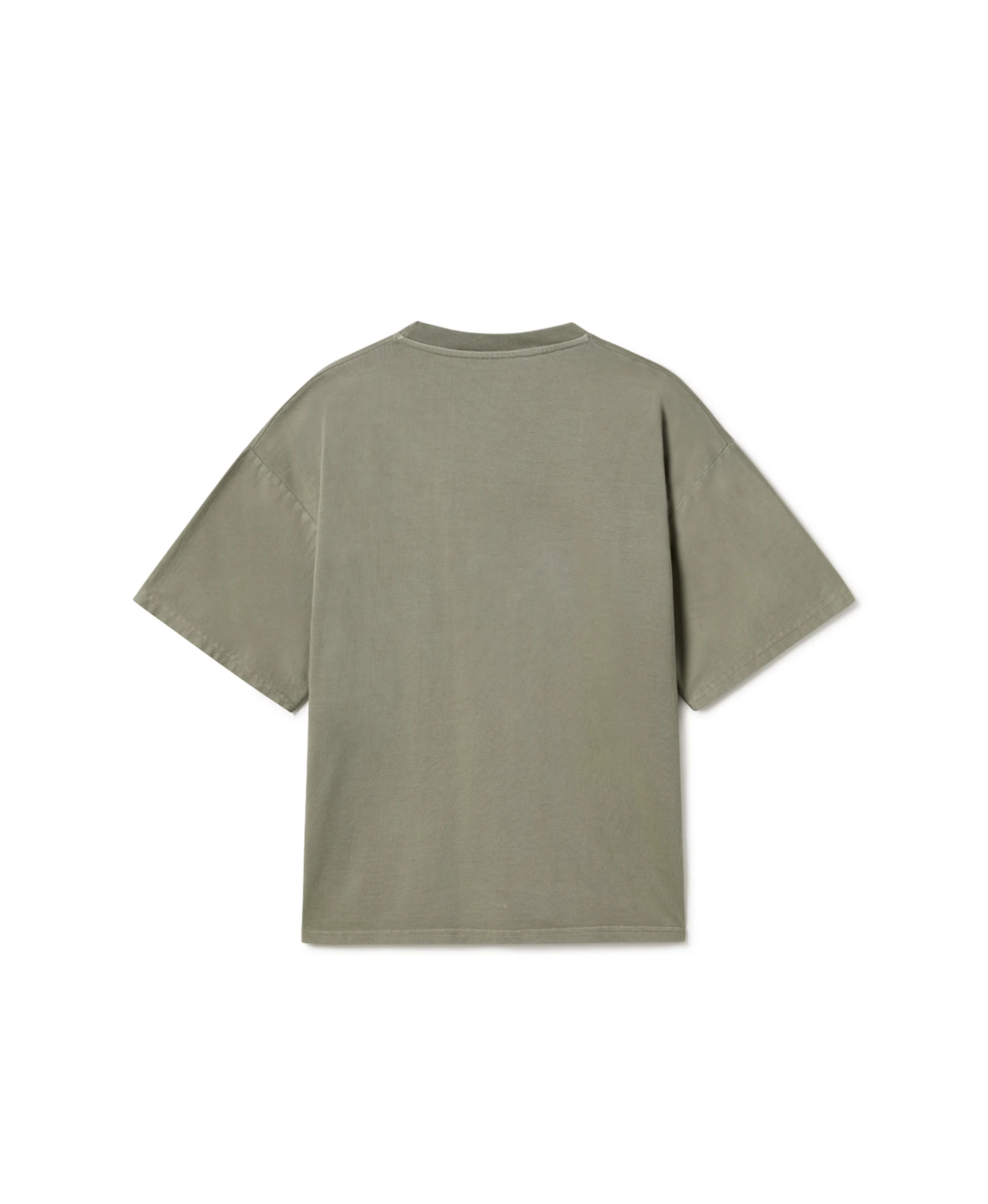 300 GSM 'Vintage Olive Green' T-Shirt(300 Gsm Vintage Olive Green T Shirt) 4 300 GSM 'Vintage Olive Green' T-Shirt(300 Gsm Vintage Olive Green T Shirt) - Image 2