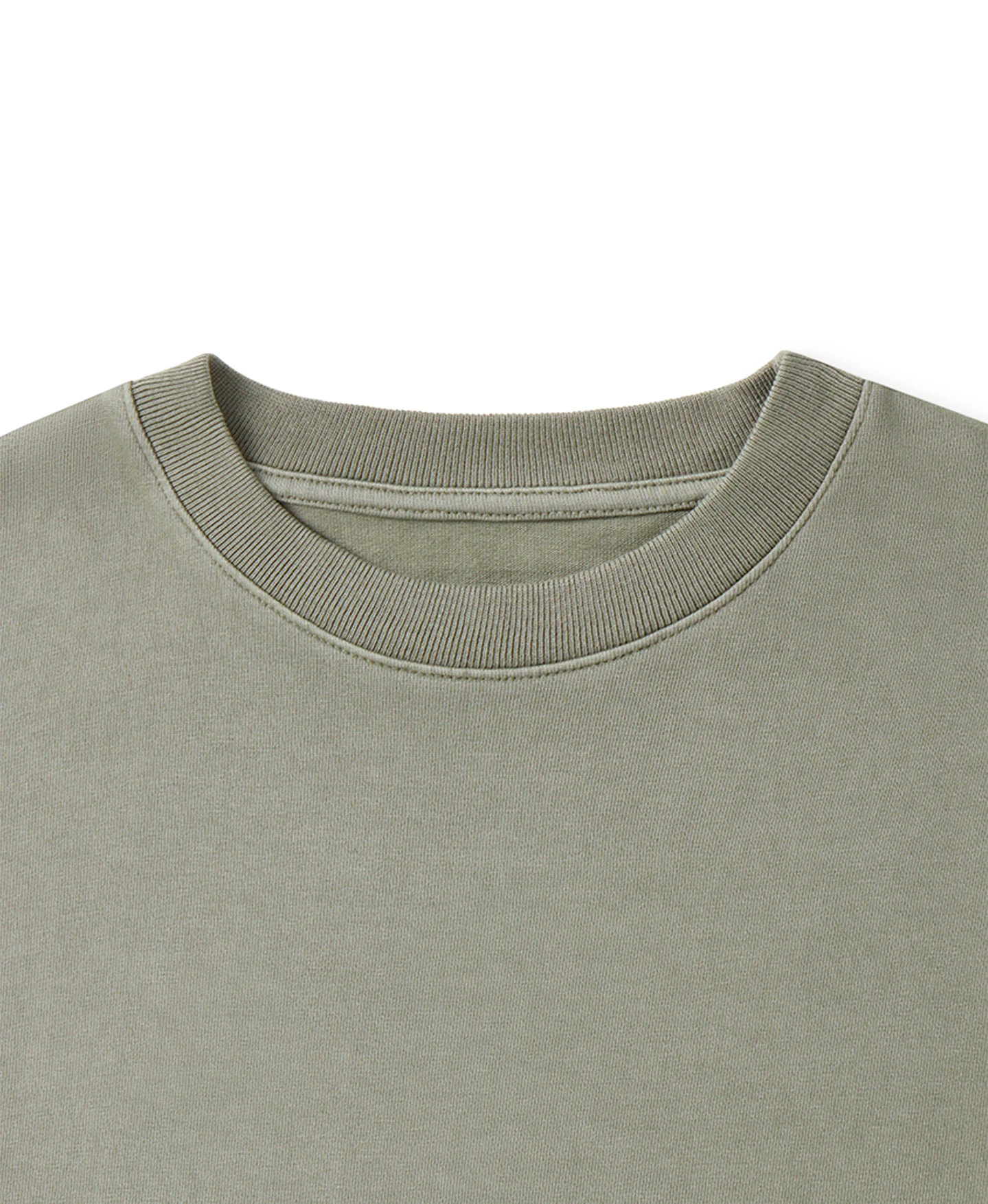 300 GSM 'Vintage Olive Green' T-Shirt(300 Gsm Vintage Olive Green T Shirt) 6 300 GSM 'Vintage Olive Green' T-Shirt(300 Gsm Vintage Olive Green T Shirt) - Image 4