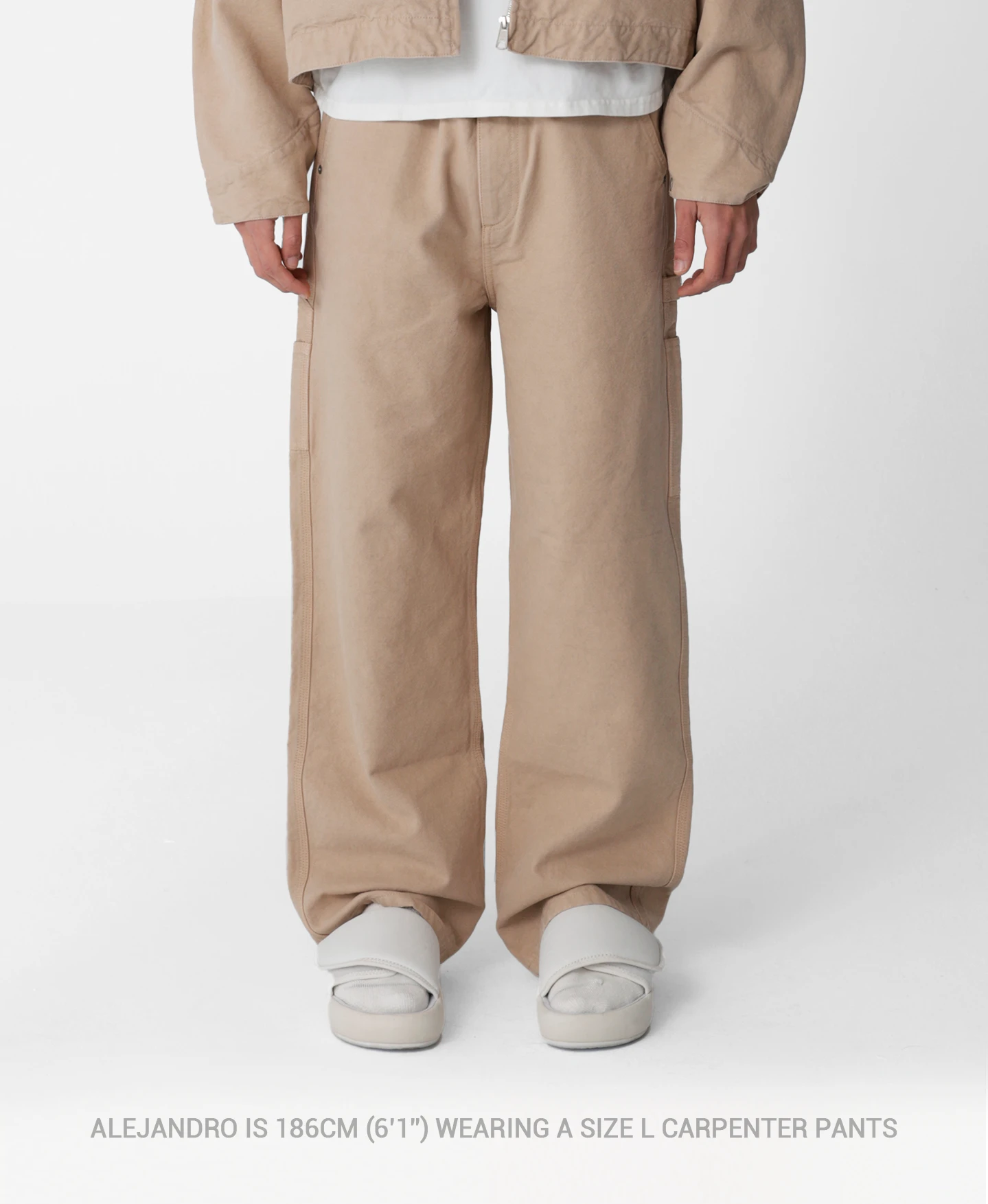 'Taupe' Carpenter Pants(Taupe Carpenter Pants) 9 'Taupe' Carpenter Pants(Taupe Carpenter Pants) - Image 7