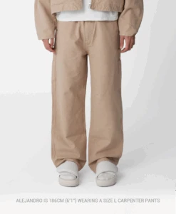 'Wheat' Carpenter Pants(Wheat Carpenter Pants) 15 'Wheat' Carpenter Pants(Wheat Carpenter Pants) -Cozy Wear World SIZING CARPENTERS 7