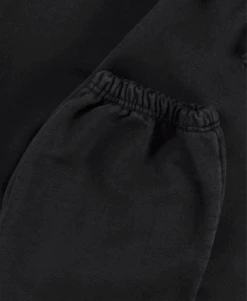 600 GSM 'Jet Black' Sweatpants(600 Gsm Jet Black Sweatpants) -Cozy Wear World SWEATS6007 4