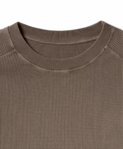 350 GSM 'Vintage Taupe' Thermal Longsleeve(350 Gsm Vintage Taupe Thermal Longsleeve) -Cozy Wear World TAUPE4 1d596461 2b57 4d4b a317 410144c74010