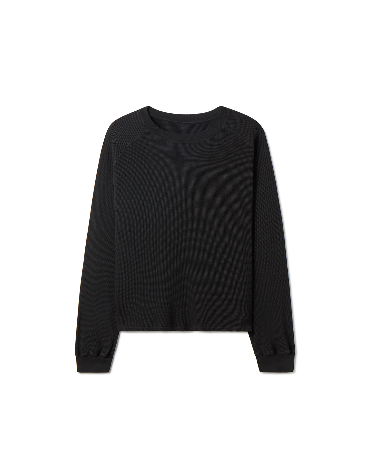 350 GSM 'Jet Black' Thermal Longsleeve(350 Gsm Jet Black Thermal Longsleeve)